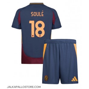 AS Roma Matias Soule #18 Kolmaspaita Lapsille 2024-25 Lyhythihainen (+ shortsit)